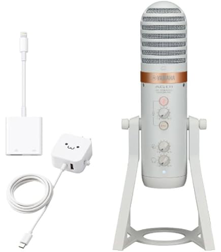 Amazon | ヤマハ AG01 ホワイトUSBマイク、高性能ミキサーと